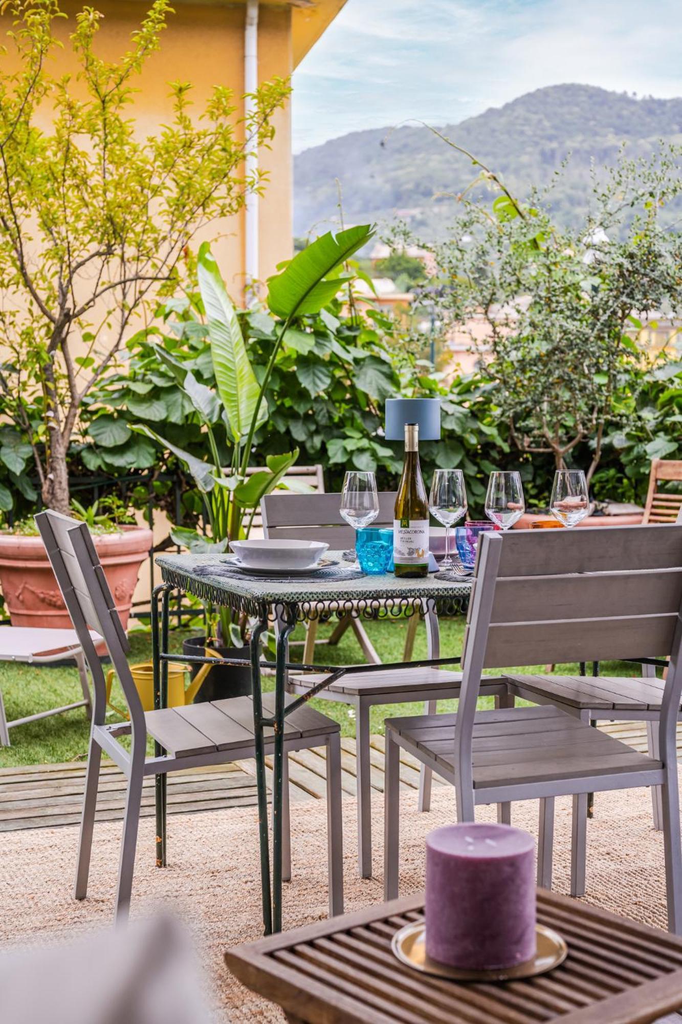 Terrazza Portofino Splendido Appartamento Con Piscina Idromassaggio - Parcheggio Gratis 산타마르게리타리구레 외부 사진